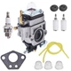 MC43E MC43CE Carburetor 300486 Kit For Earthquake E43 E43WC E43CE Auger MC43
