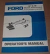 Ford 42" & 48" Mower Attachment Models 09GN3682 and 09GN3683 Operators Manual