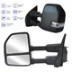 Tow Mirrors Pair For 2017-2020 Ford F250 F350 F450 F550 Super Duty Power Heated