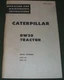 CAT CATERPILLAR DW20 TRACTOR SCRAPER OPERATION & MAINTENANCE BOOK MANUAL 87E 88E