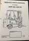 Yale Service Parts Manual GDP 040-050 RF GDP040RF GDP050RF #1641.
