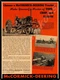 1938 International Harvester New Metal Sign: Farmall F-12, W-12, TD-35 Tractors