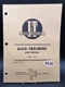 I&T Shop Service Manual AC-25 Allis Chalmers 160 Maintain Repair Fix