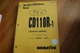 KOMATSU CD110R-1 Tractor Dozer Crawler Owner Operator Operation Manual book 2001