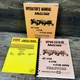 Minneapolis Moline Jet Star 4 Star Tractor Service Parts Operators Manual Set