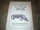 Allis- Chalmers Model 100A Farm Loader Operators Manual CA D-10 D-12 Tractors