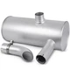 14539535 Muffler Fits For Volvo EC240B EC240C EC290B EC290C  FC2924C FC3329C