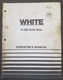 White Farm Equipment - Model 4-180 Field Boss Tractor Operators Manual