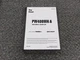 Komatsu PW400MH-6 Material Handler Shop Service Repair Manual SN A84210-Up