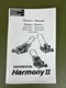 Honda Harmony II HRS216PDA HRS216SDA HRT216TDA HRR216PDA HRR216PDA Owners Manual