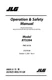 JLG RT5394 Scissor Lift Maintenance Operation Operators Manual 31219128