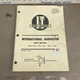 International Harvester Shop Manual series 460, 560, 606, 660, 2606