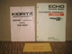 Kioritz Parts Catalog "Echo" Model CS-302 Echo CS-315 owners manual 