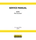 New Holland E37C Mini Excavator Service Manual Repair Shop Book