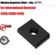 For International Durastar 4200/4300/4400 Window Regulator Glide / clip / slider
