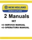 New Holland TL70 Tractors Manual Service Repair Operators Owners Shop PDF USB