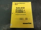 Komatsu Galeo PC300LC-7L PC300HD-7L Excavator Operation & Maintenance Manual