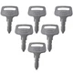 6X Ignition Key for Kubota Tractor BX1500 BX1800 BX1830 BX22 BX2200 BX2230 BX23