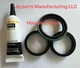 Bowl Seals (Set of 3) Plus Food Grease For Hobart HCM300 & HCM450 Cutter/Mixer
