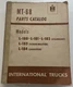International Harvester Trucks IH L-180 181 182 183 184 Parts Catalog Manual