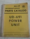 international Harvester UD-691 Power Unit parts catalog manual