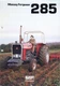 MASSEY FERGUSON MF 285 MANUALs 100pgs w/ MF285 Tractor Operations Service Repair