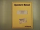 Hitachi EX135UR Excavator Operator's Manual EM1ED-1-1