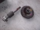 McCormick Farmall F20 IH tractor short steering shaft sector worm gear match set