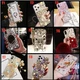 For Motorola Moto G 5G 2024 case,Bling Sparkle Glitter Rhinestones Phone Cover