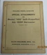 Allis-Chalmers Model 100 All Crop Harvester Parts Catalog Special Attachments