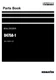 Komatsu D475A-1 Bulldozer Parts Catalog Manual SN 10001-UP