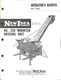 New Idea No. 320-8 Mounted Husking Unit Operator's Manual P-203 Farm Equip