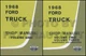 1968 Ford Truck Shop Manual Set NEW Pickup F100 F250 F350-F1000 Repair Service