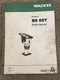 Wacker BS 62Y Jumping Jack Rammer Repair Manual