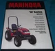 MAHINDRA 1816 HST TRACTOR SERVICE SHOP REPAIR PARTS MAINTENANCE OP MANUAL CD