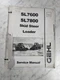 GEHL SERVICE REPAIR SHOP BOOK MANUAL SL7600 SL7800 SKID STEER LOADER 908275