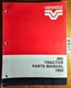Versatile 895 Tractor Parts Manual TS3068 12/81 1982 + update