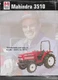 Original OE Mahindra Model 3510 Tractor Sales Brochure Spec Specifications Sheet