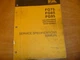 Fiat-Allis FG75 FG85 FG95 Motor Grader Shop Service Specifications Manual