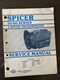 Dana Spicer Transmission Service Manual 50-60 Series 5-speed 5052-A,B,C 6052-A,B