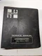 HYSTER SERVICE REPAIR MANUAL ORDERMASTER R30C R30CA R30CR 599853 1979 SHOP