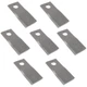 7 Right Hand Disc Mower Blades Fits Vicon AM3200 CM165 CM167 CM240 CM247