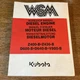 Kubota Z400B Z430B D600B D640B V800B Diesel Engine Shop Service Repair Manual
