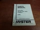 Hyster Electric E70-80-100-120XL E100XLS (C98) Forklift Parts Manual