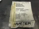 Hyster Spacesaver S70XL S80XL S100XL S120XLS Forklift Parts Manual   852319