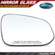 Passenger Side Mirror Glass with Manual Adjust for Toyota Highlander 2014-2017