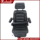 Findmall Forklift Tractor Seat Suspension Adjustable Backrest Armrest Safety