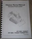 ASV RT-120 R350T COMPACT TRACK LOADER SKID STEER PARTS MANUAL BOOK 0404-763