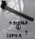 NOS TRACTOR PARTS K919363 KNOB Case parts 770B, 996, 990, 780, 380CK, 1210, 885,