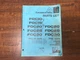 MITSUBISHI LIFT TRUCKS PARTS LIST FGC10/15/20/25/30 FDC20/25/30